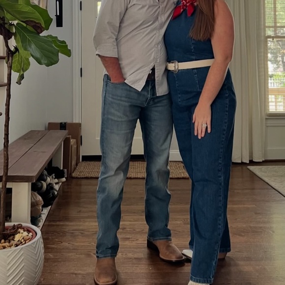 Avonlea Denim Jumpsuit - Picture 3 of 3